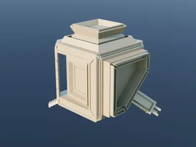 Rohim Arm Armor 3D model