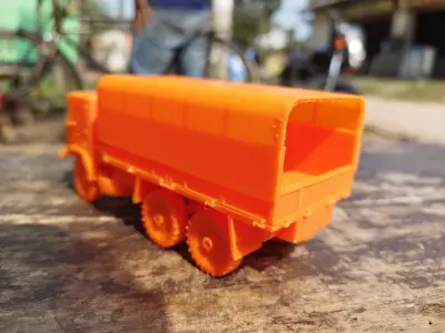 Australian Army Acco 6x6 F1 1973 3D Model 3D print model