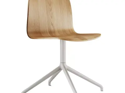 Muuto Visu Wide Chair Swivel Base 3D model