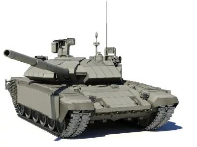 M-84AS1 3D model