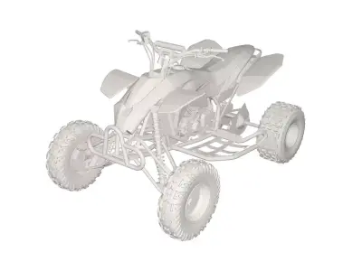 Quad bike 3D model buy