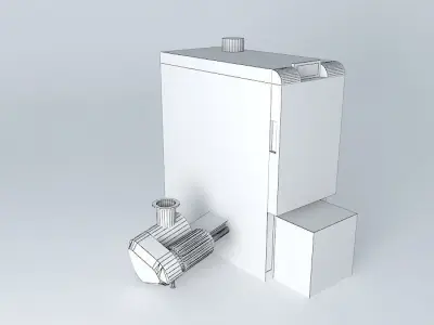 Fröling T4 wood chips boiler, agitator LEFT Free 3D model