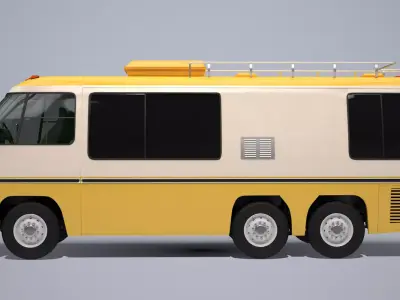 GMC Motorhome 23 ft 3D model