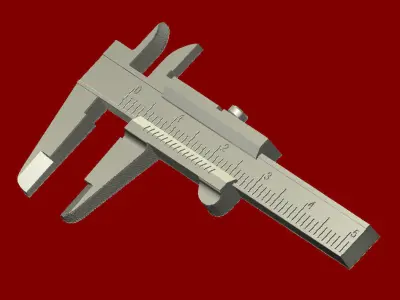CALIPER - Kumpas 3D STL and OBJ 3D model