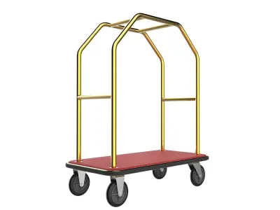 Hotel Trolley 09 3D model