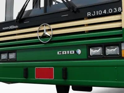 1989 Caio Padron Vitoria Vera Cruz MB OF-1315 3D model
