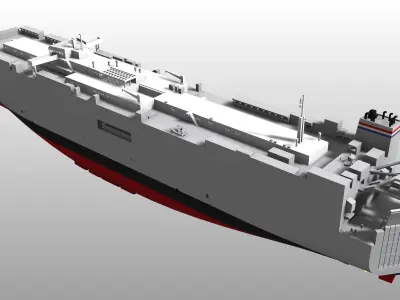 US Ready Reserve Force MV CAPE WRATH or CAPE WASHINGTON 3D print model