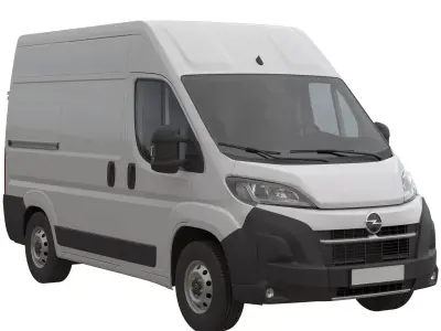 2024 Opel Movano  L1H2 Detailed interior 3D model