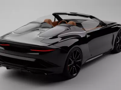 Bentley Mulliner Bacalar 3D model purchase