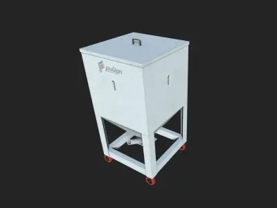 Material Tank Low-poly 3D model
