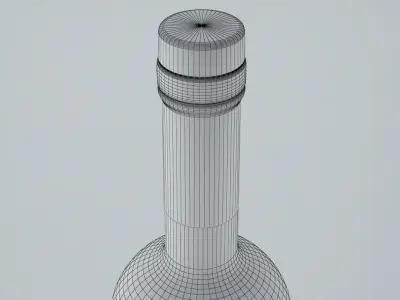 Grey Goose Bottle 3D model