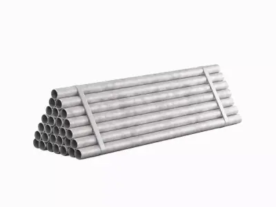 Industrial Pipes 03 3D model