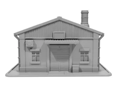 Small factory 3D print model get