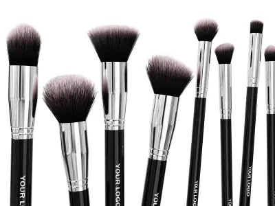Makeup brush 01 3D model