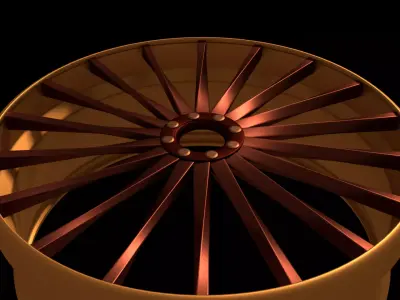 Wheel Trim 3D model by QIll-Arts
