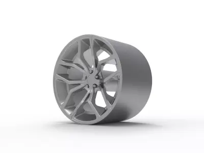 FOOSE OUTCAST WHEEL 3D PRINT MODEL  3D print model