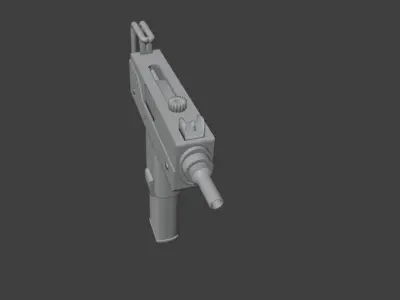 UZI  3d model 3D model