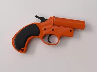 Flare Gun 3D model get