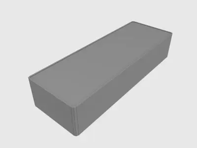 Air Circuit Breaker System Low-poly 3D model