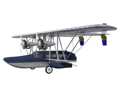 sikorsky S-38 3D model