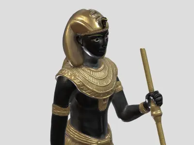 Tutankhamun Pharaoh of the Egyptian 3D print model