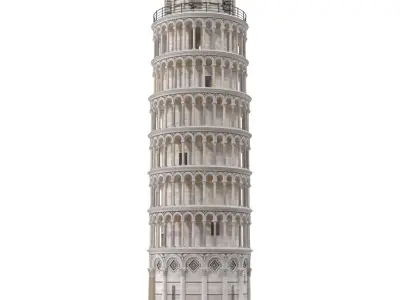 Leaning Tower of Pisa  purchase 3D model