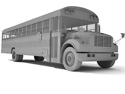 School Bus 3D model