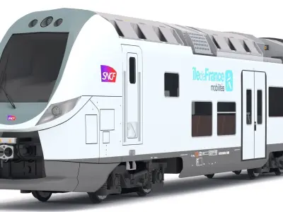 Bombardier Omneo Regio 2N Clear 3D model
