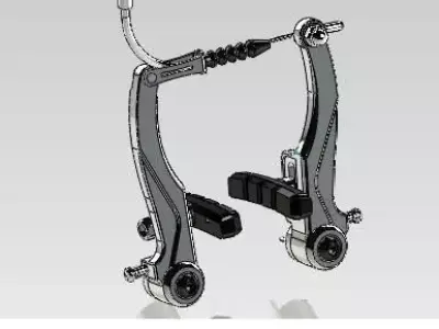 BIKE V-BRAKE Free 3D model