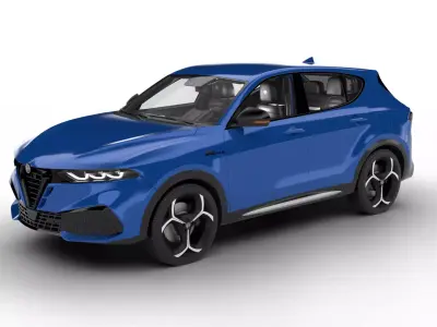 Alfa Romeo Tonale 2026 3d model 3D model
