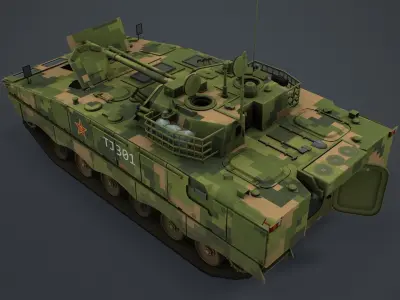 ZBD 04A Low-poly 3D model