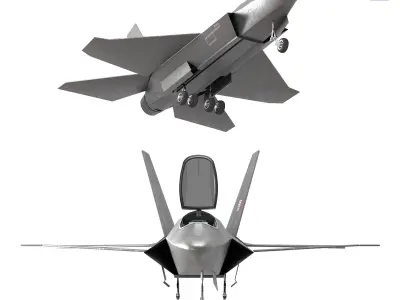  F-35 jet 3D model