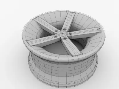 Sports Rim 3D model