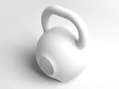 Kettlebell 5kg 3D model
