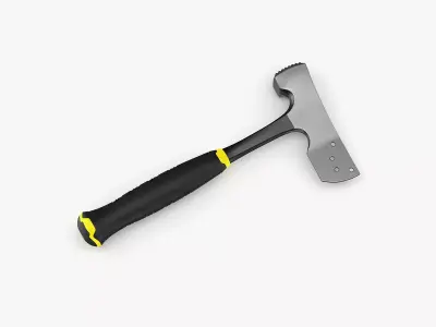 Shingler Hammer With Blade 3D model