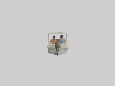 Boating Trip model 3D model