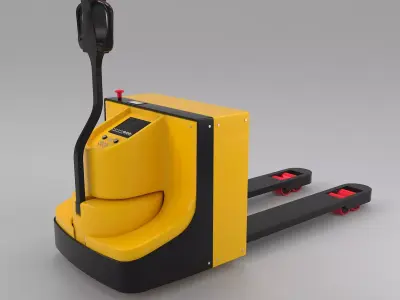Pallet truck electric 2 3D model