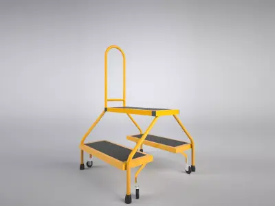 Safety steps 1 3D model