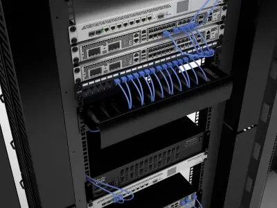  Server Room HD 3D model