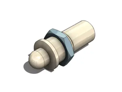 Valvula Reguladora Fluxo Festo VR3100 01G Flow Control Valve 3D model