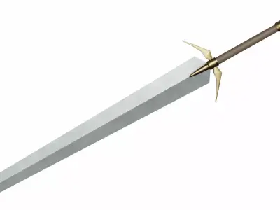 Sword claymore 3D model