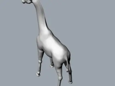 giraffe Free 3D print model