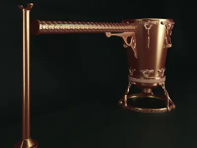 holy bible cup mizrak 3D print model