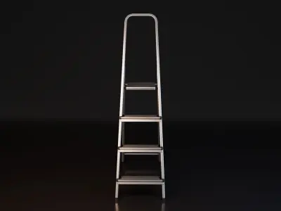 Ladder Free low-poly 3D model purchase