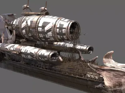 Grand Zeppelin Eagle King 2 3D model
