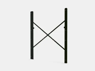 BROR Post 1 Low-poly 3D model