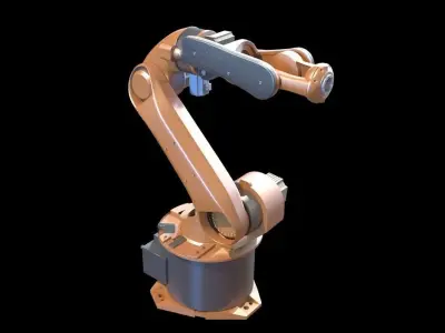 robot arms  Free 3D model