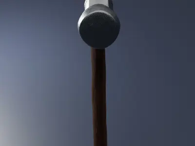 Hammer Free 3D model 2