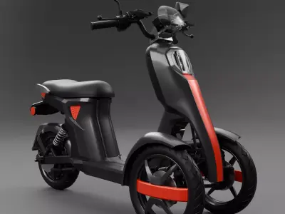 Electric Scooter Doohan Itango Free 3D model