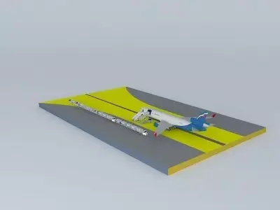 Aeroflot MD11 Free 3D model